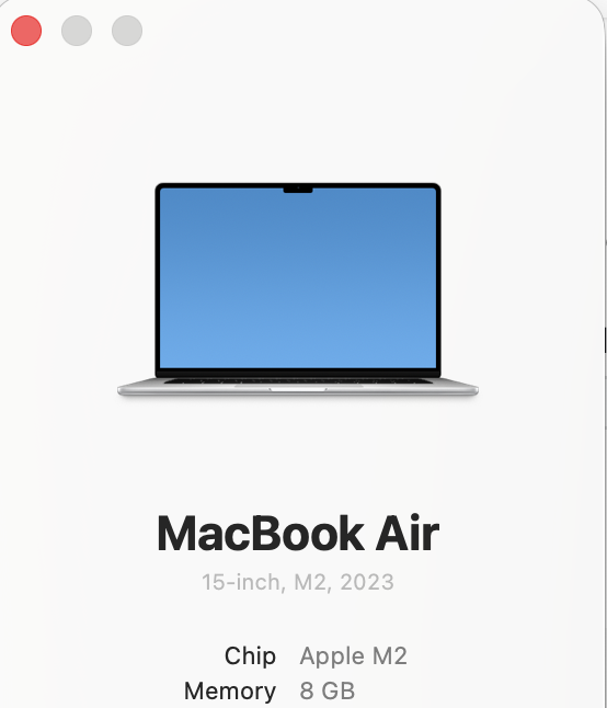 Checking your Apple computer's processor type in "About This Mac".